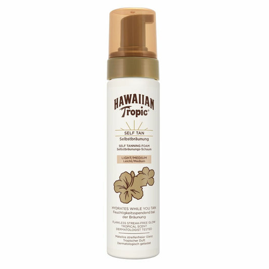 Hawaiian Tropic Sunless Tan Foam Light/Medium 200 ml