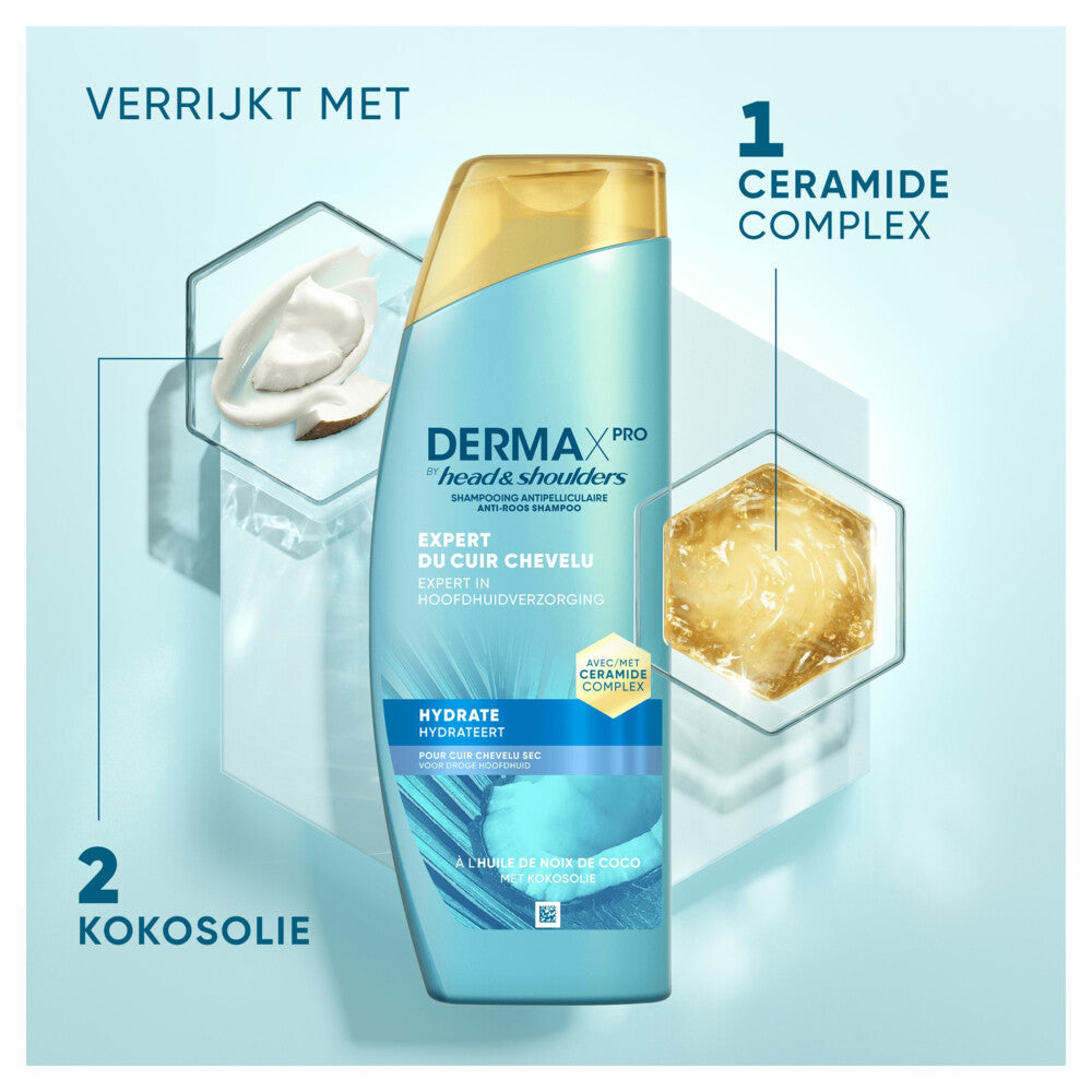 Head & Shoulders Anti-Schuppen Shampoo DERMAxPRO Feuchtigkeitspflege 250 ml
