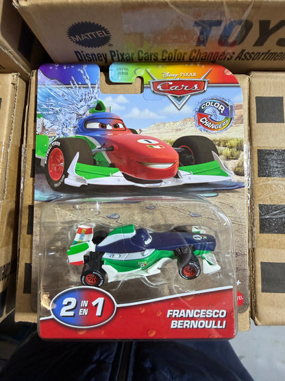 Disney Pixar Cars Color Changers Auto - Kleurveranderende Speelgoedauto - Warm & Koud Water - 8 Varianten