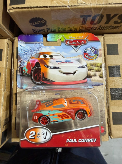 Disney Pixar Cars Color Changers Auto - Kleurveranderende Speelgoedauto - Warm & Koud Water - 8 Varianten