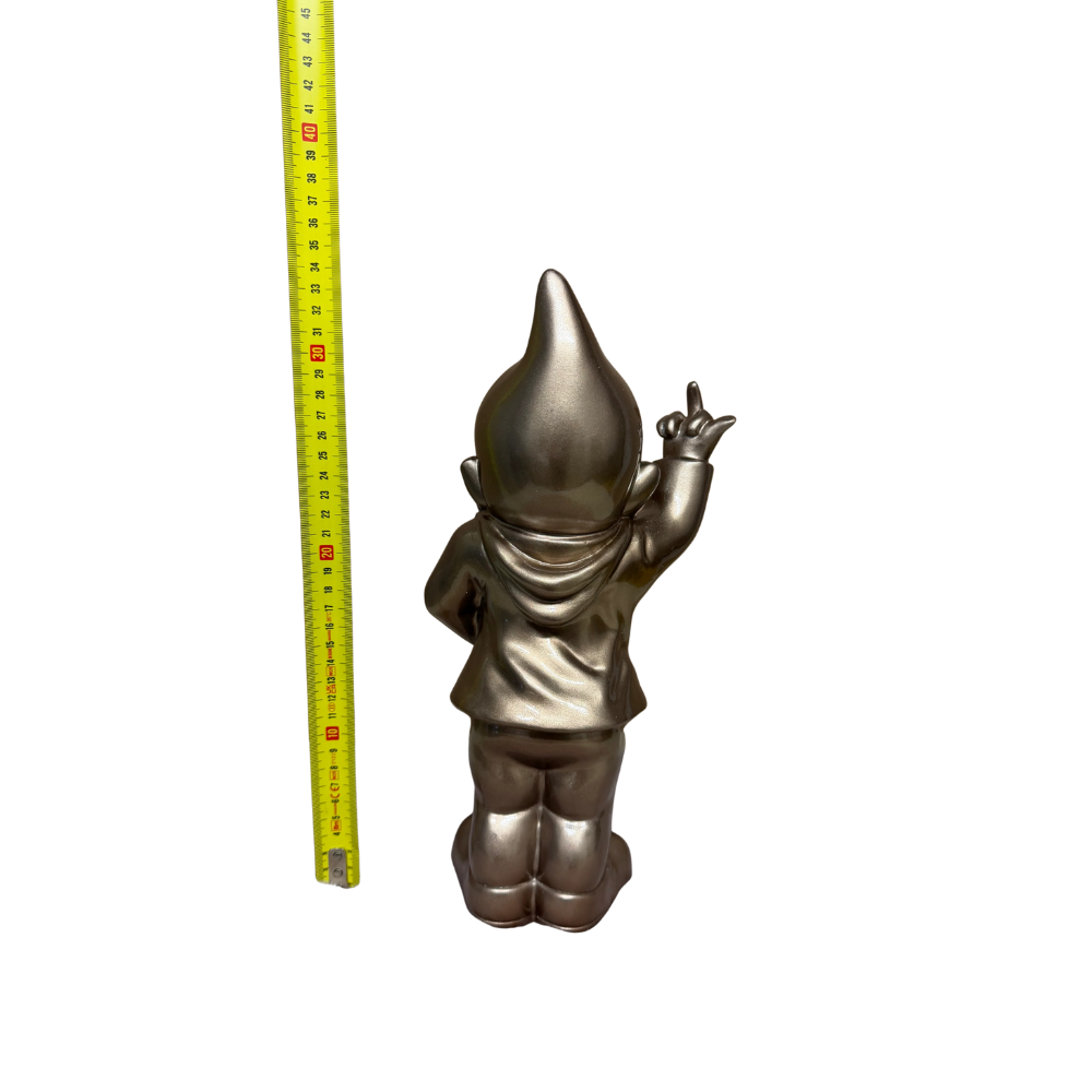 Kabouter met middelvinger