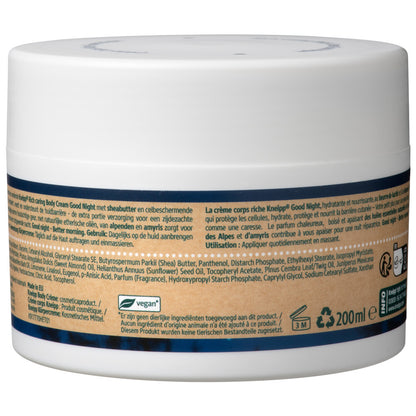 Kneipp Körpercreme Gute Nacht Reichhaltige Pflege 200 ml