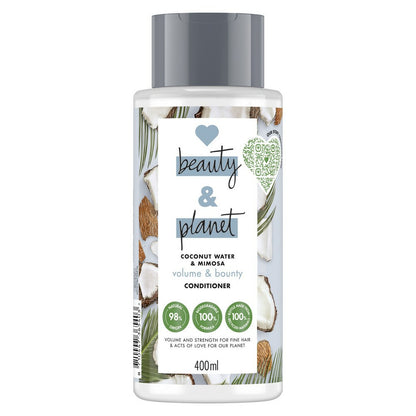 Love Beauty and Planet Conditioner Coconut Water en Mimosa Flower 400 ml