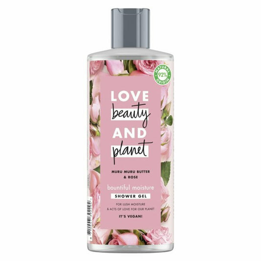 Love Beauty and Planet Douchegel Muru Muru Butter & Rose 500 ml
