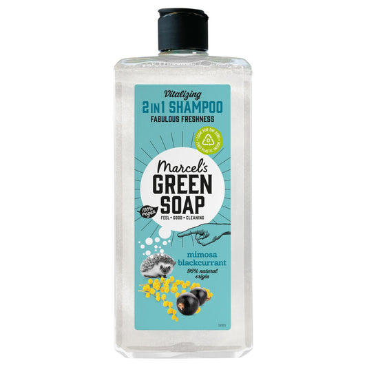 Marcel's Green Soap 2-in-1 Shampoo Mimosa & Blackcurrant 300 ml