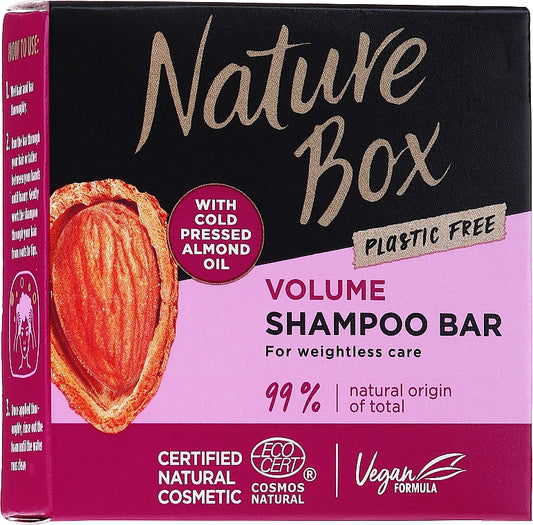 Nature Box Shampoo Bar Amandel Olie 85 gr