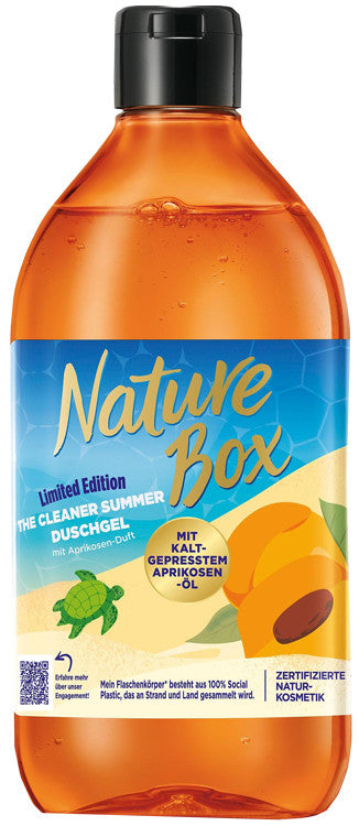 Nature Box Douchegel Abrikoos 385 ml