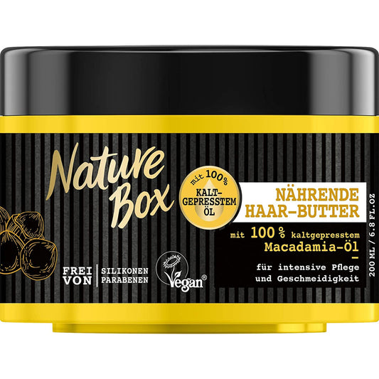 Nature Box Verzorgende Haarboter Macadamia-Olie 200 ml
