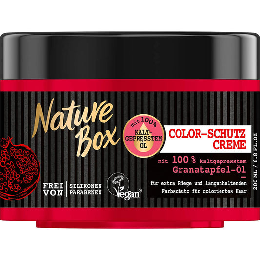 Nature Box Haarmasker Granaatappel Olie 200 ml