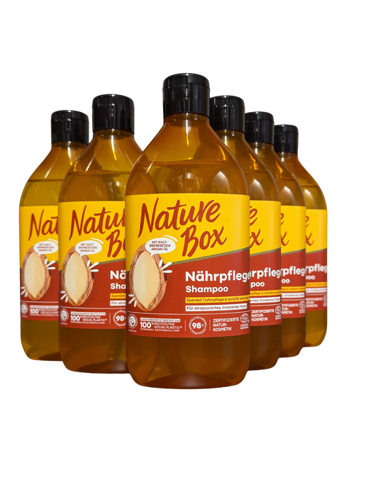 Nature Box Argan Shampoo 6 x 385ml