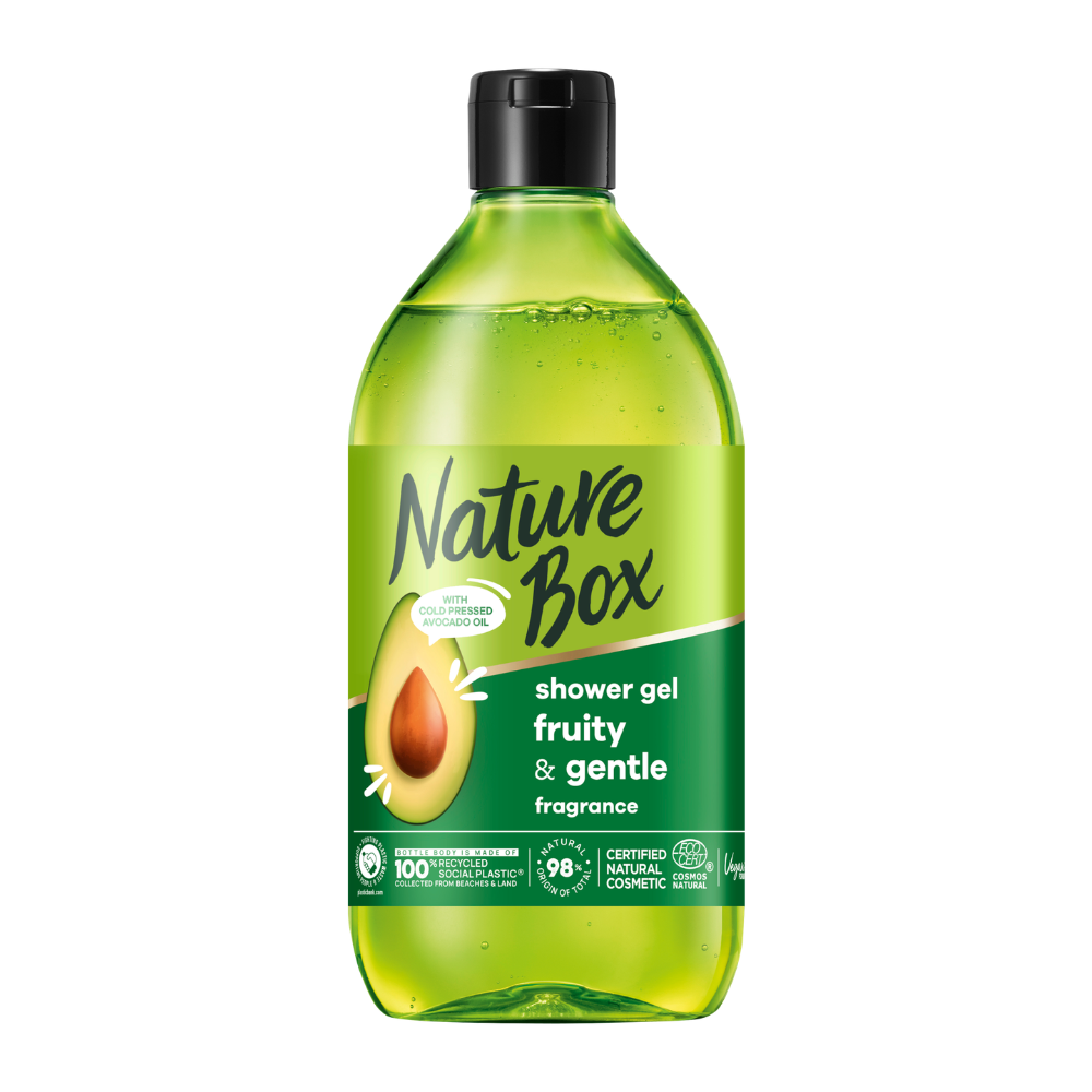 Nature Box Avocado Vegan Shower Gel 385 ml