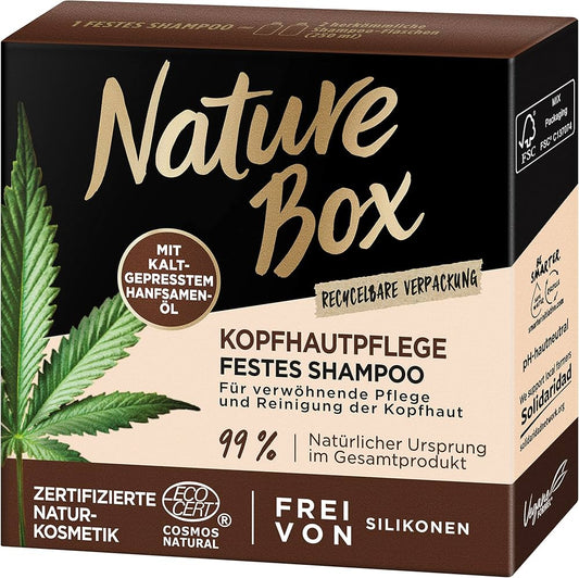 Nature Box Shampoo Bar Hennepzaad 85 gr