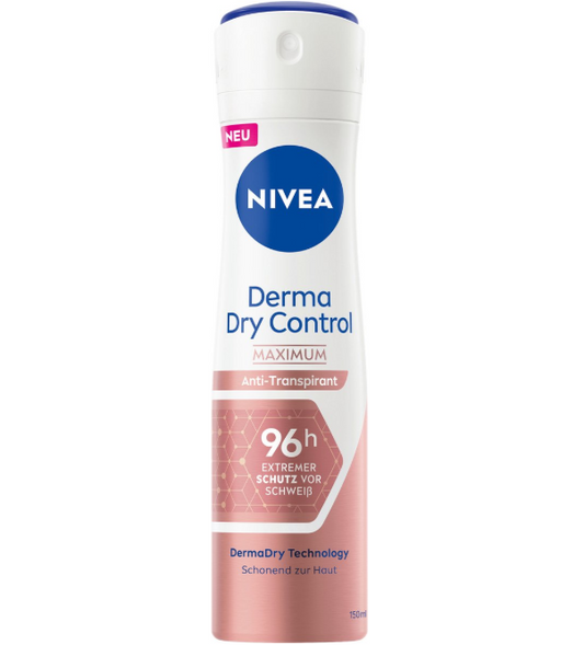 Nivea Derma Dry Control Anti-transpirant Spray 150 ml