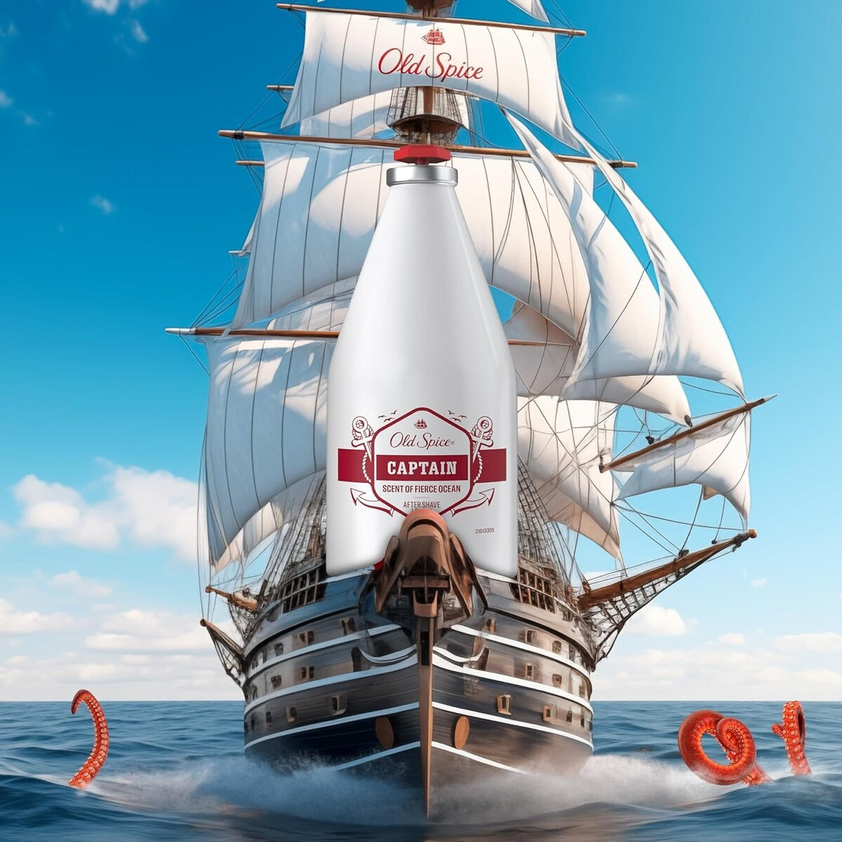 Old Spice Captain Aftershave 100 ml THT 5-25