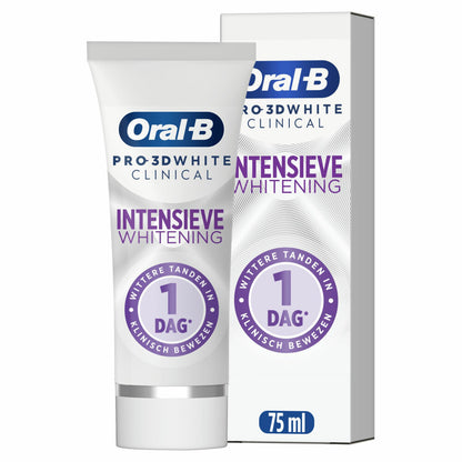 Oral-B Toothpaste Pro 3D White Clinical Radiant White 75 ml