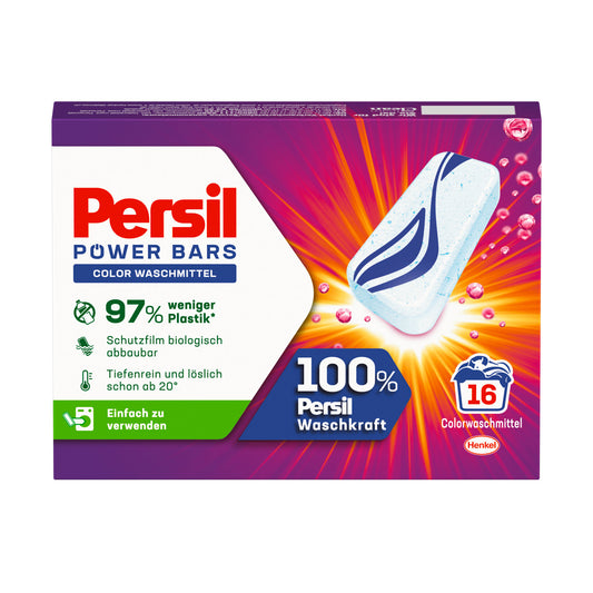 Persil Wasmiddel Power Bars Color 16 stuks