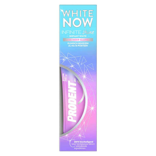 Prodent tandpasta white now infinite shine 75 ml