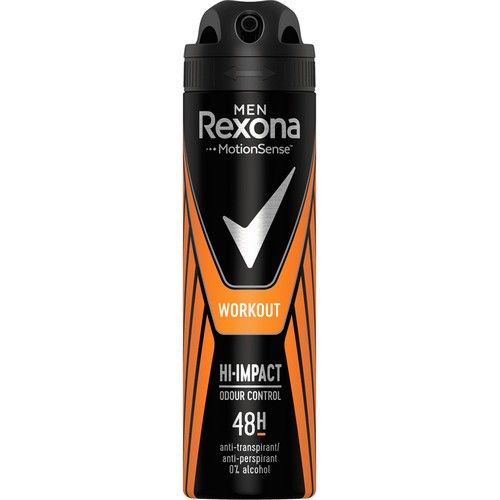 Rexona Men Deodorant Spray Workout Hi-Impact 150 ml