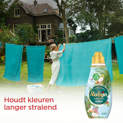 Robijn Klein & Krachtig Wasmiddel Kokos Sensation 19 Wasbeurten 665 ml
