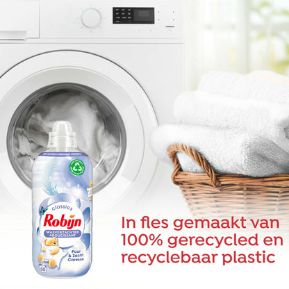 Robijn Wasverzachter Puur & Zacht 50 Wasbeurten 1250 ml