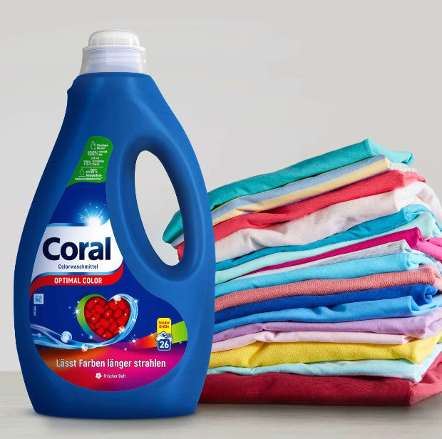 Coral Vloeibaar Wasmiddel Kleur 26 Wasbeurten K Drogerie