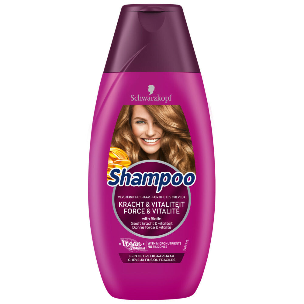 Schwarzkopf Shampoo Strength &amp; Vitality Shampoo 250 ml