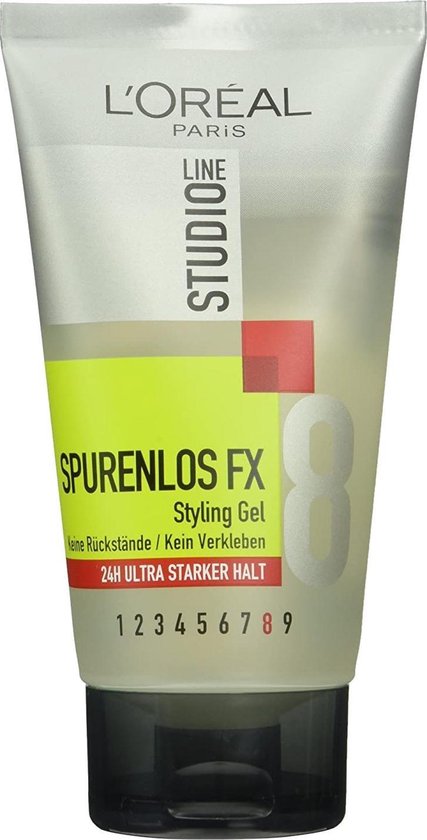 L'Oréal Paris Studio Line Invisi Fix Super Strong 24H Clear & Clean Haargel 150 ml
