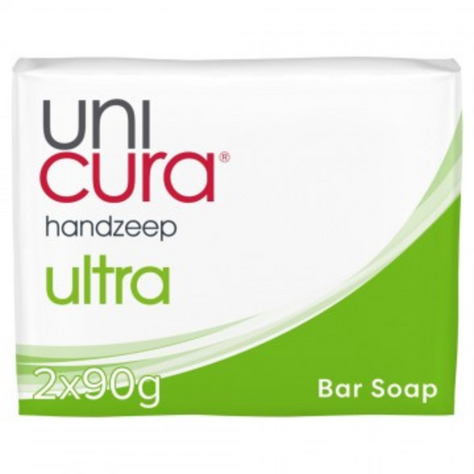 Unicura handzeep blokje ultra 2x90 gram
