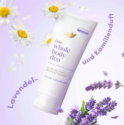 Dove Whole Body Deodorant Cream Lavender & Camomile 75 ml